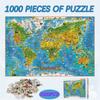 1000 Pieces Puzzle Wooden Puzzle Home Decoration Gift 2mm Thickness