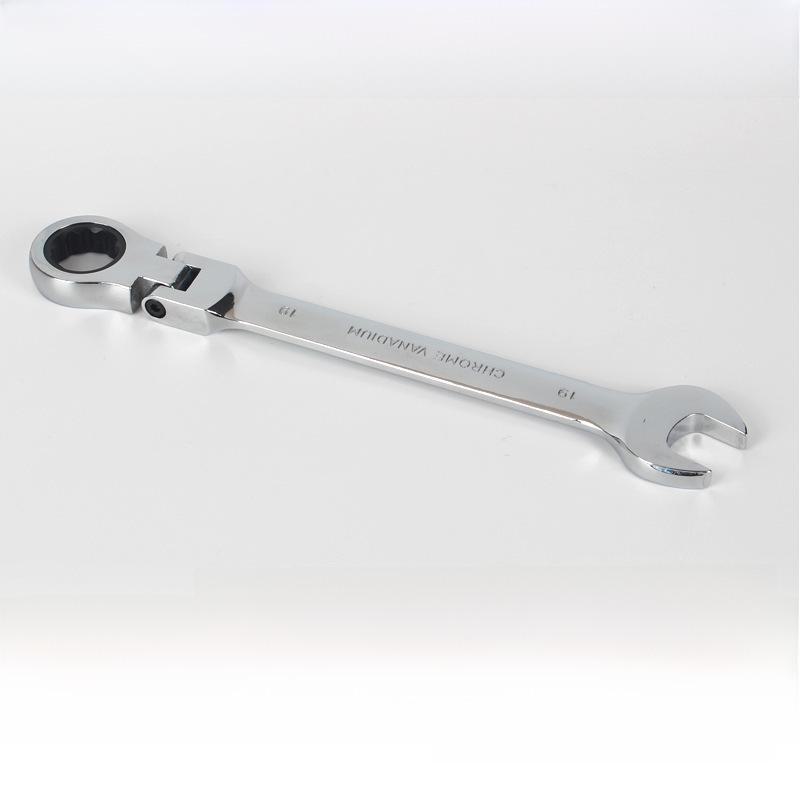 Набор трещоточных ключей двойного назначения с поворотной головкой и быстрым сбросом