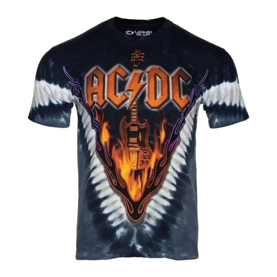 Мужские и женские футболки с круглым вырезом и короткими рукавами, футболки с принтом AC DC 3D, топы в стиле поп-рок, уличные повседневные топы, новая летняя мода