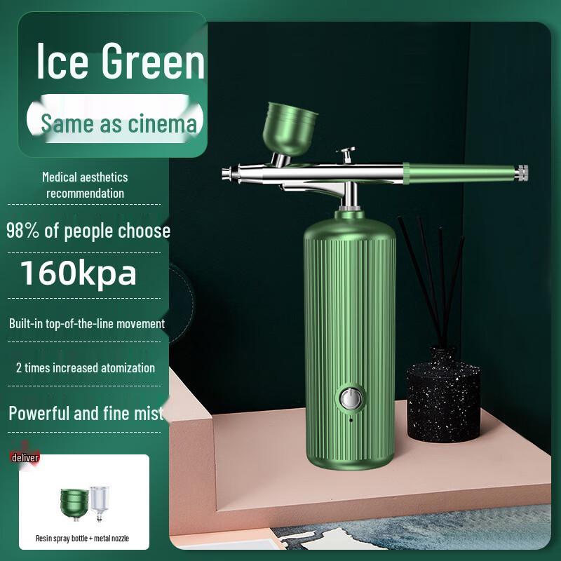 Portable High-Pressure Nano Oxygen Infusion Facial Device