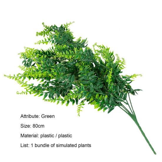 1 букет искусственных висячих растений без запаха, удобный на ощупь, зеленый, шикарный, с тонкой текстурой, искусственная лоза для использования в помещении