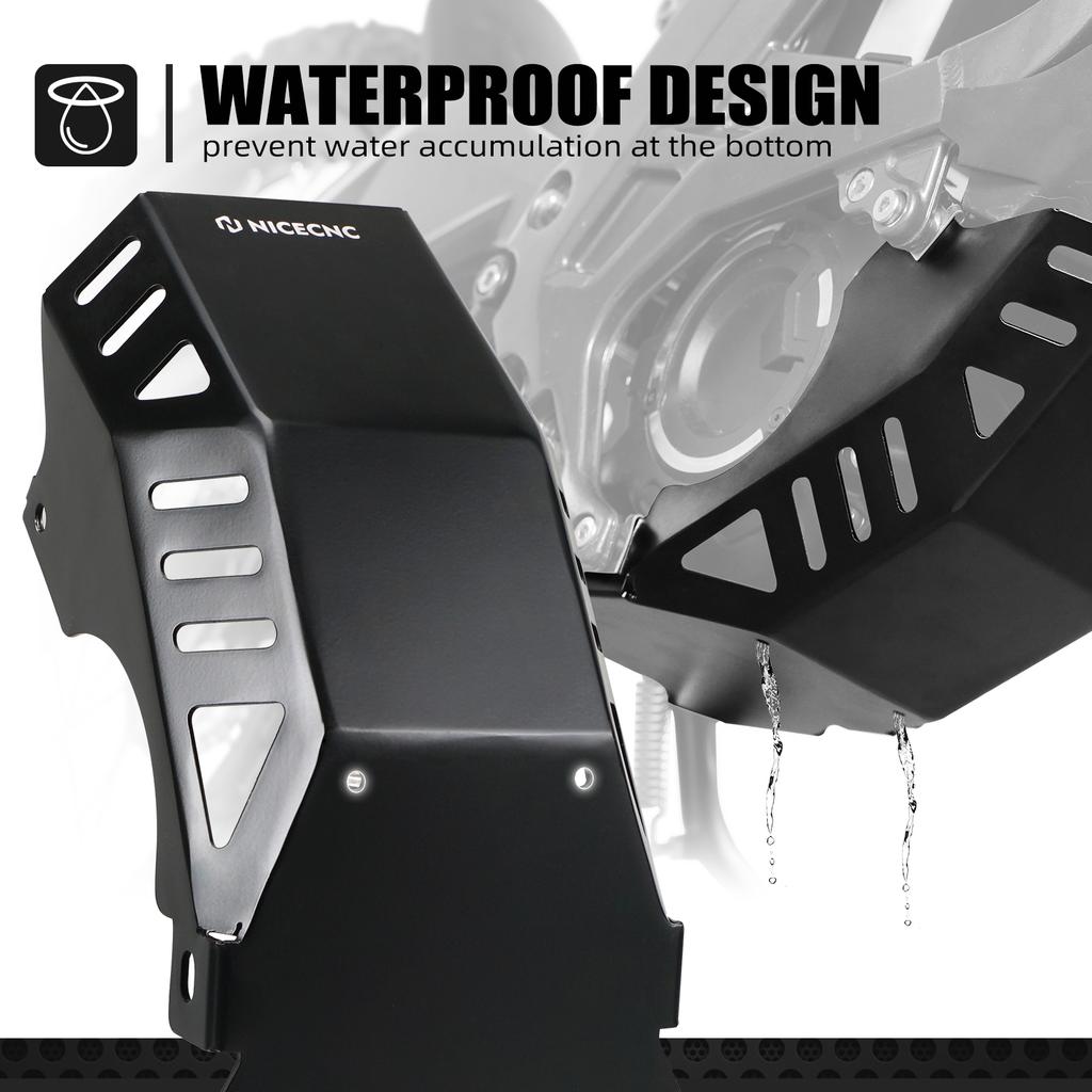 For Surron light bee X Engine Chassis Guard Skid Plate For Sur-ron light bee S L1E For Segway X160 X260 Electric Dirt Bike