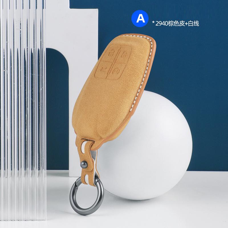 Car Key Case Cover Shell Fob for Ferrari 488 Roma SF90 F8 Protofino 812 458 F430 4 Buttons Car Remote Keychain Accessories HS6