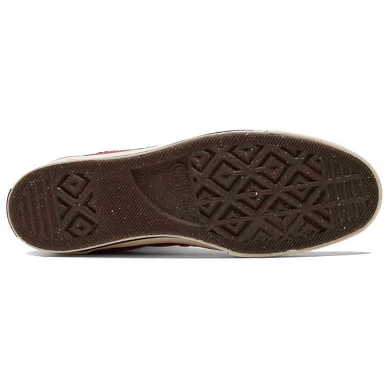 Converse Chuck Taylor All Star 1970-х годов Винтажные высокие эспадрильи Унисекс Красные и Желтые