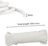 4mm Self Watering Wick Cord for Vacation 32 Feet Potted Waterer Rope DIY Automatic Watering Device System Potted Plant Sitter Auto Drip Irrigation