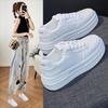 Small White Shoes for Women In Spring New Versatile Student Shoes for Women Korean Style Thick Sole Casual Shoes for Women