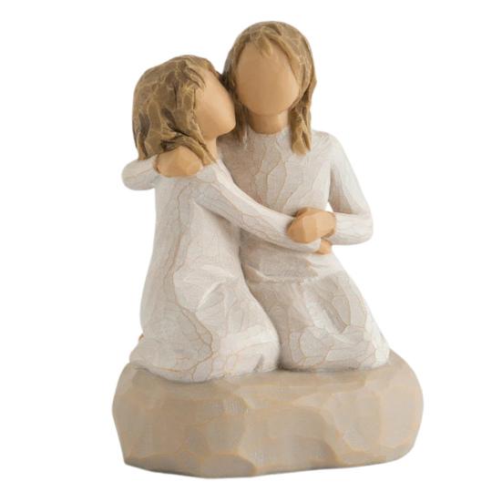 Статуэтка сестры из смолы, настольное украшение для сестринской дружбы, украшение для гостиной, спальни, скульптура для девочек, сестринская любовь, подарок для подруг-сестер