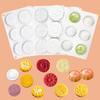 Chinese Style 6 Holes Mooncake Mold 3D Mung Bean Mold Creative Cookie Mold  Baking Tool