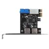 PCIE To USB3.0 Expansion Card Adapter With Front 19PIN Interface