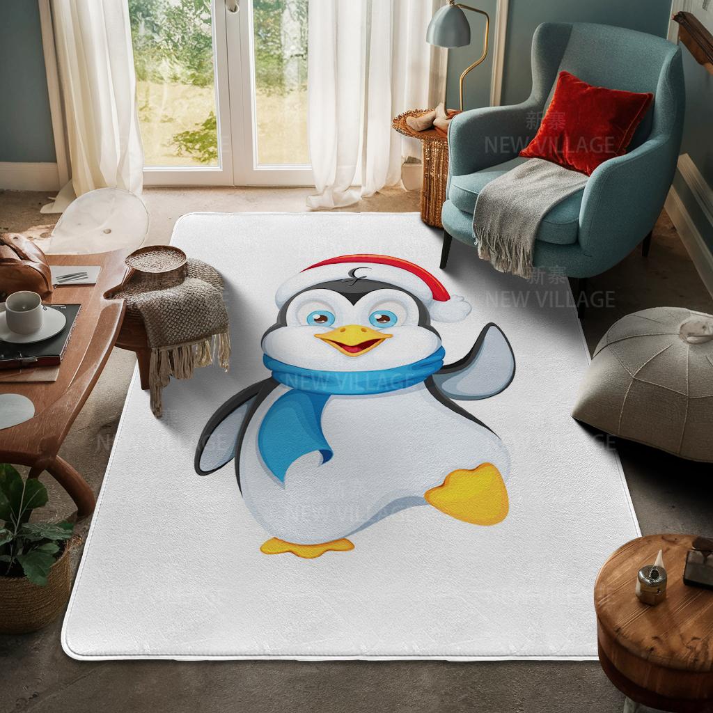 Ковер у входа в дом Домашний коврик у двери Гостиная Ванная Комната Ноги ванная комната Нескользящие коврики с водопоглощением для ванной Счастливого Рождества зима