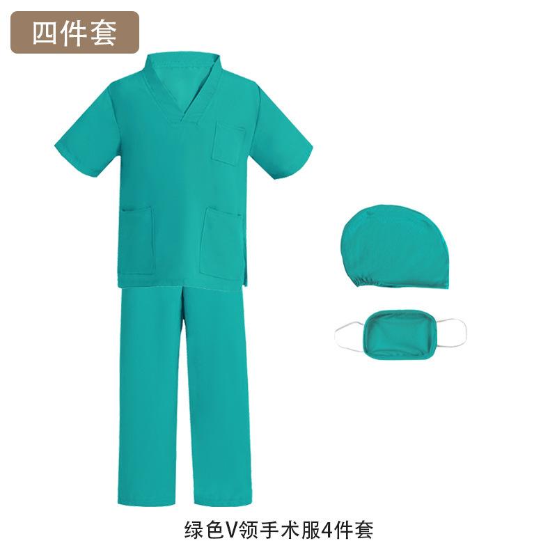 Детская одежда врача, белый халат, униформа медсестры, хирургическая одежда, профессиональная ролевая игра, противоэпидемическая одежда на 1 июня