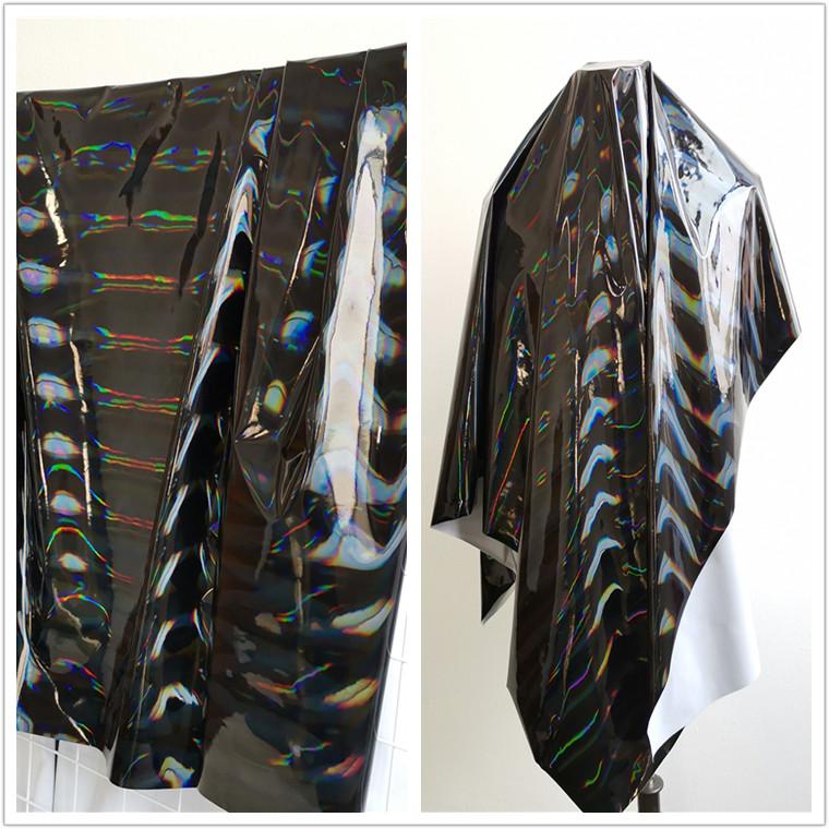 50*145 см блестящая глянцевая мягкая виниловая кожаная ткань эластичный ПВХ-материал для обивки платьев