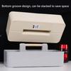 Wood Handle Desk Organizer Plastic Desktop Storage Case Modern Divided Baskets  Cosmetics