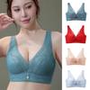 Seamless Push-Up Lace Bra Set with Side Support for Women