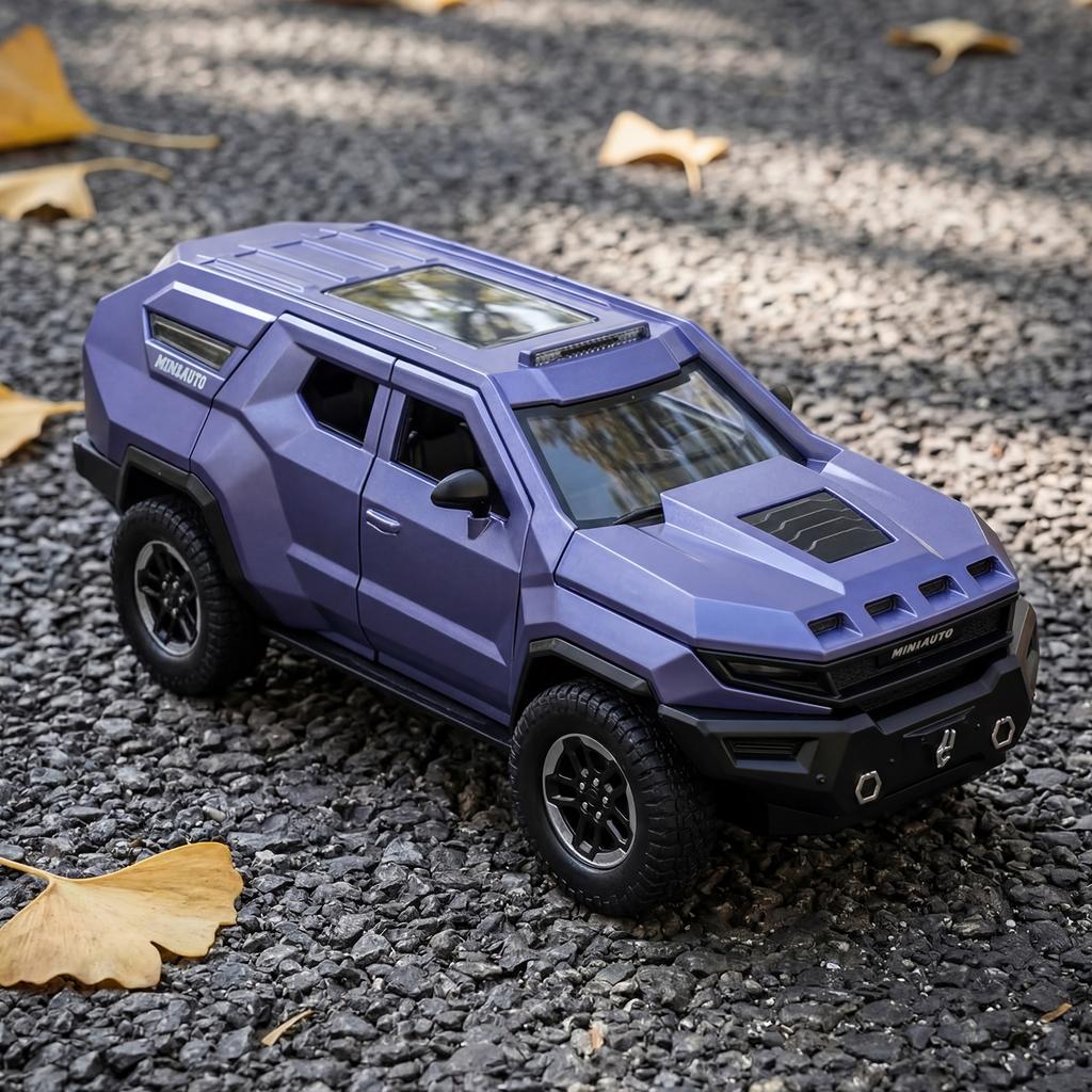 1:24 Rezvani Vengeance Бронированный Автомобиль Металлический Литой Модель Машинки Высокая Симуляция Коллекционные Игрушки Хобби Детская Машинка Подарок