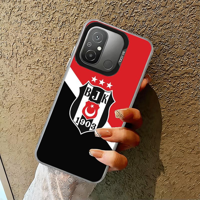 B-Бешикташ B-BJK Турция Ударопрочный чехол для телефона для Xiaomi Poco X7 X6 X5 X3 Pro F7 Ultra M8 Redmi 15C 15 14C 13C 12C 10C 13 12 10