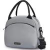 Lunch Carryall Women Insulated Messenger Carryall Men Water Resistant Lunch Cooler Carryall Insulated Lunch Box Lightweight Handbag Picnic Loncheras