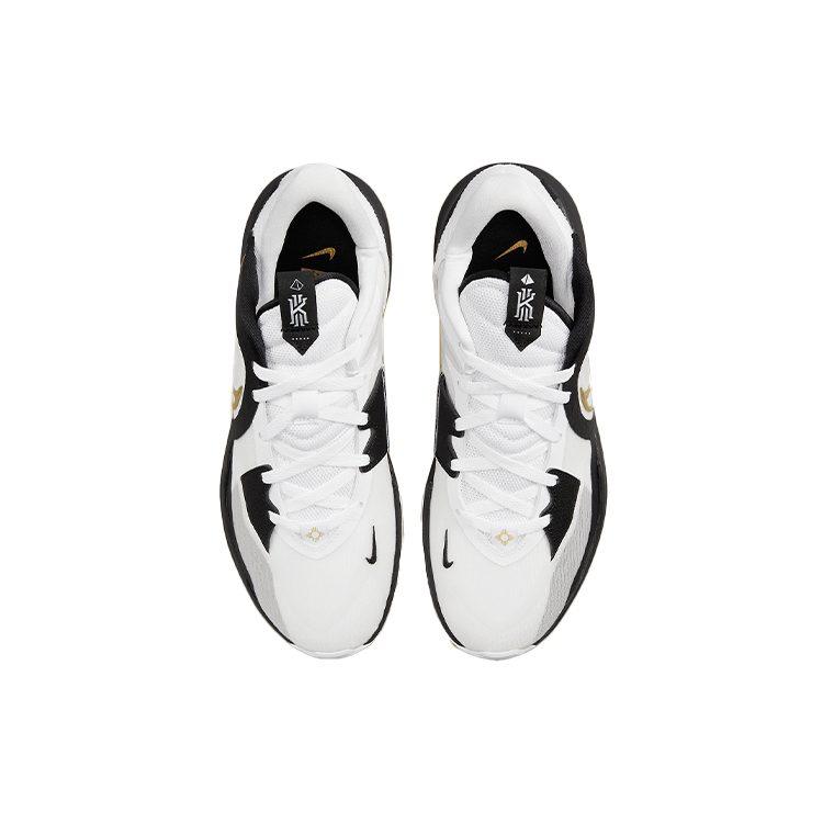Nike Kyrie Low 5 'Белый Черный Металлик Золотой' DJ6012-101