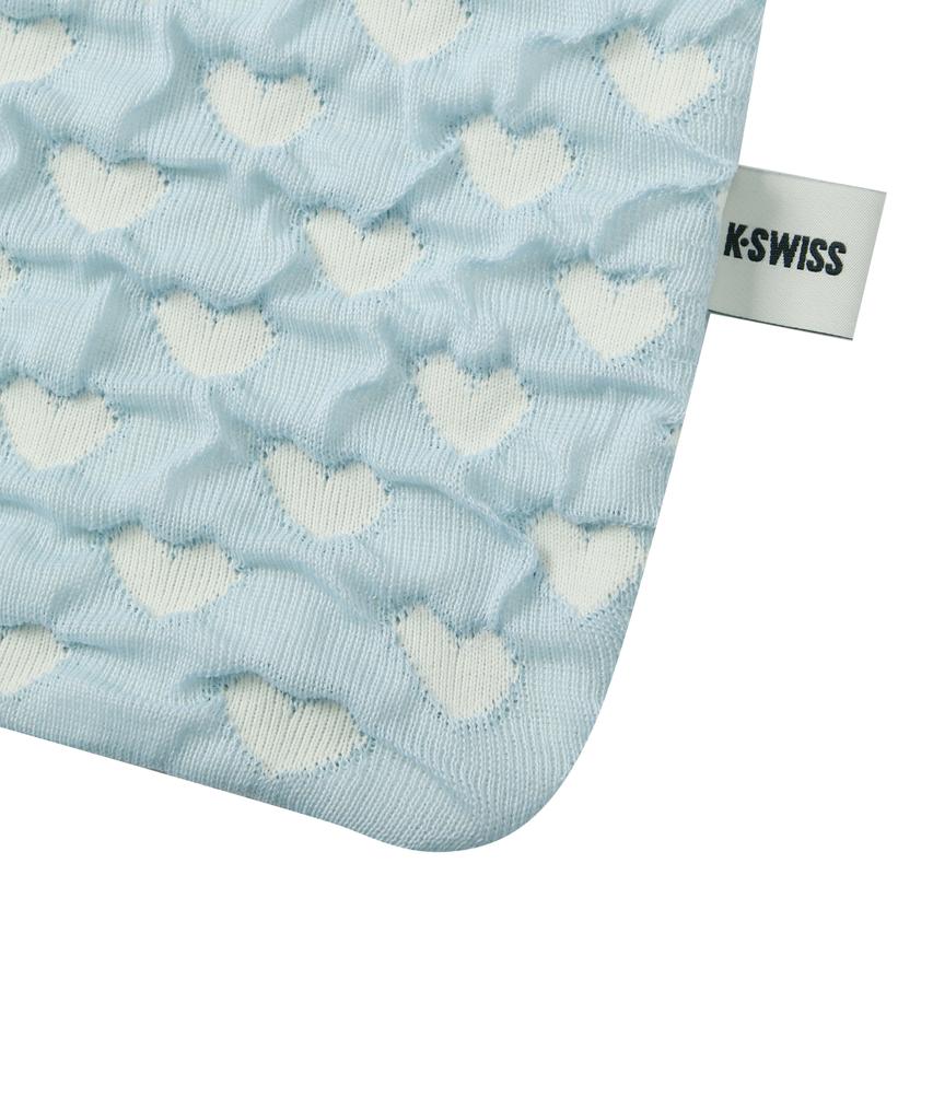 K-Swiss K-Swiss X Pleatsmama Сумка на плечо с принтом «Полицейское сердце»_2Ksbgmv506Lb