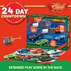 JOYFY 2025 Christmas Advent Calendar 24 Days Countdown Calendar Diecast Cars Set Christmas Vehicles Toys for Boys Kids Xmas Gift