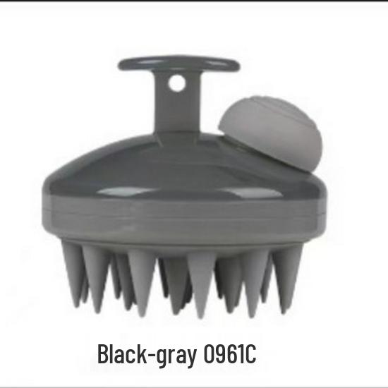 Leak-Proof Silicone Shampoo Brush with Built-in Dispenser and Massage Comb