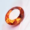 Extremely Rare 7.85 Ct Natural Orange Sapphire   Oval Cut Loose Gemstone