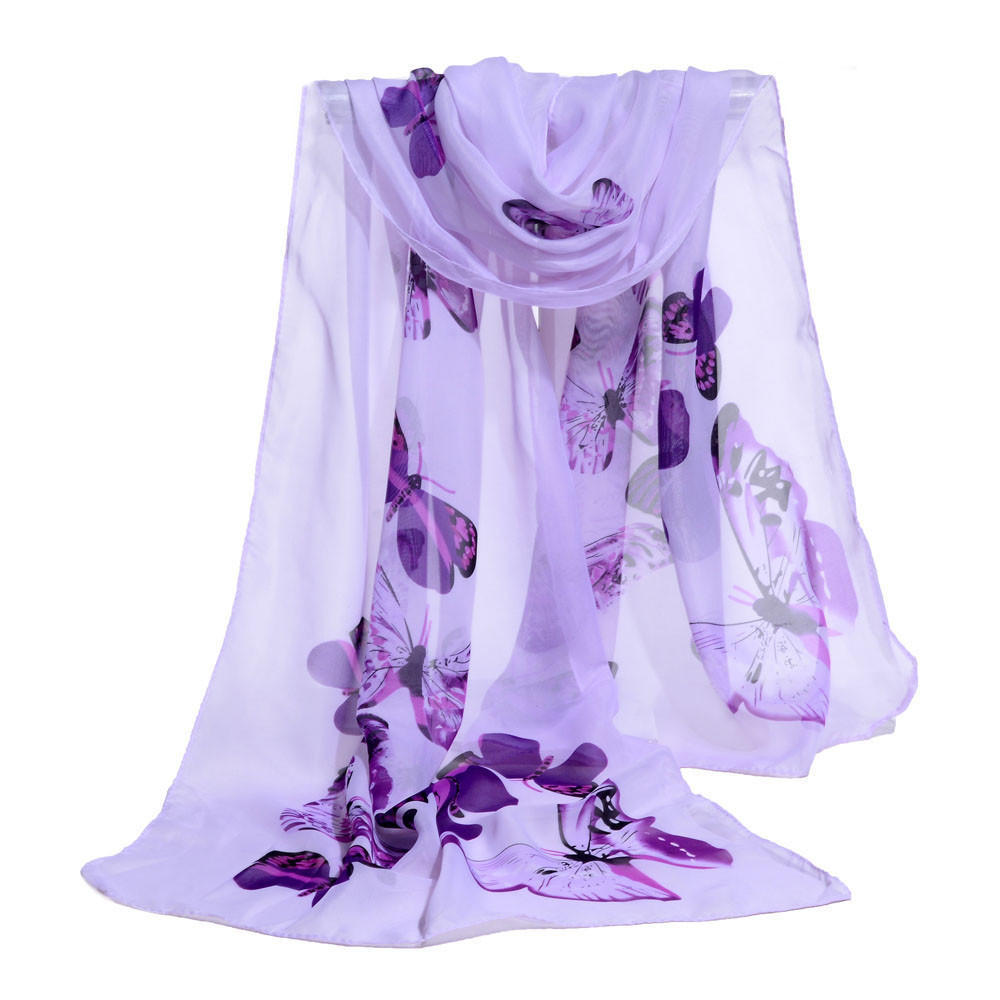 Fashion Women Chiffon Soft Wrap Scarf Ladies Shawl Scarf Scarves