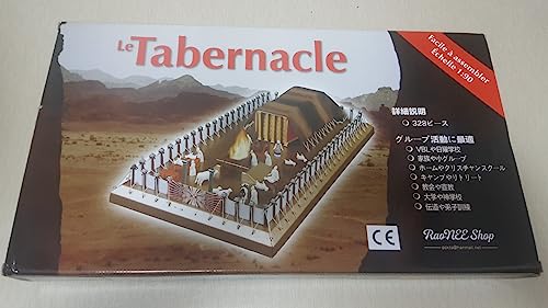 RaoNEE Модель скинии - Учебное пособие - Легко собирается 1:Модель в масштабе 90 - Скиния Ветхого Завета