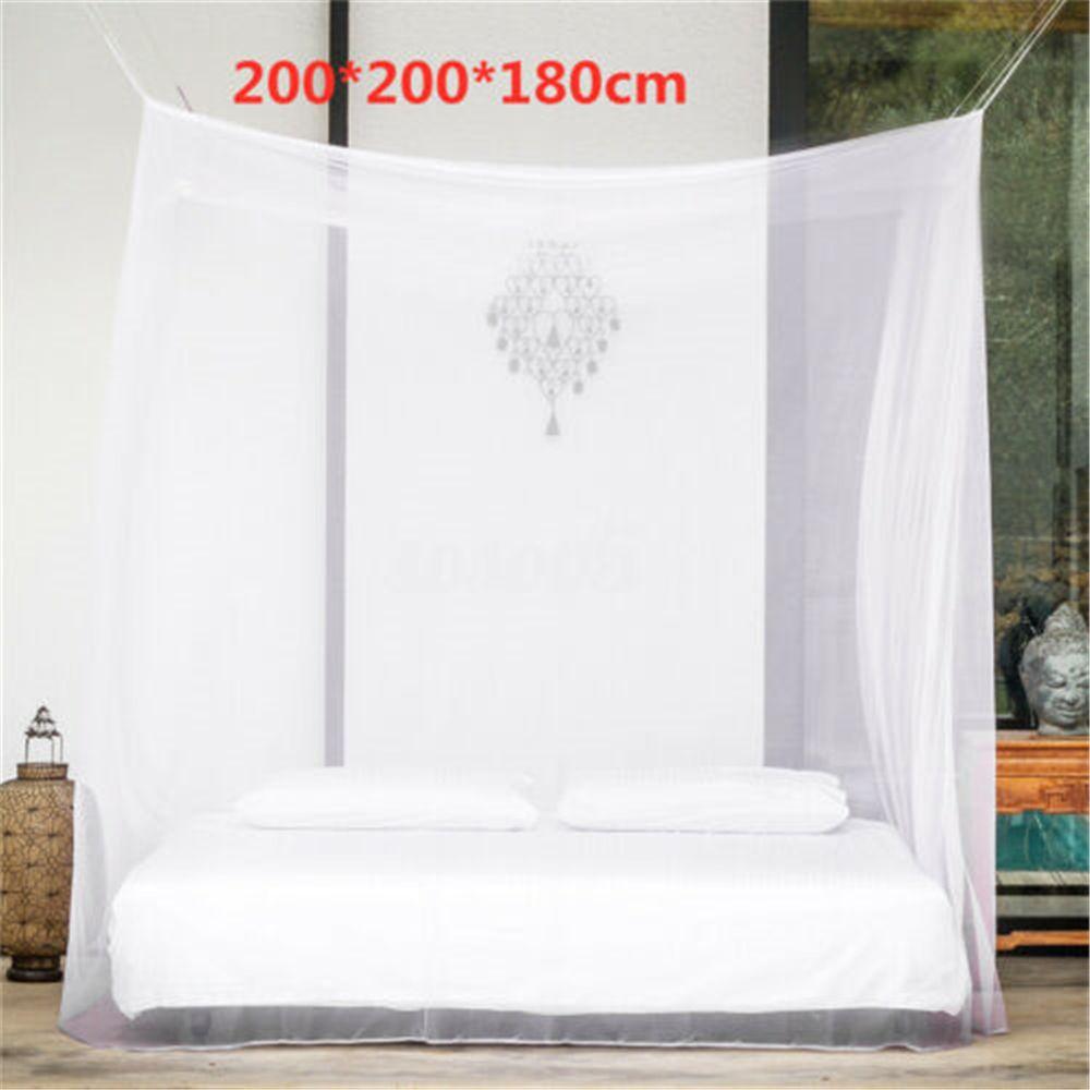 White Square Hiking Travel Camping Indoor Insect Tent Netting Tents Mosquito Net