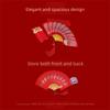 Expandable Spring Festival Angpao Multiple Card Slots Red Envelopes  for Wedding Party New Year