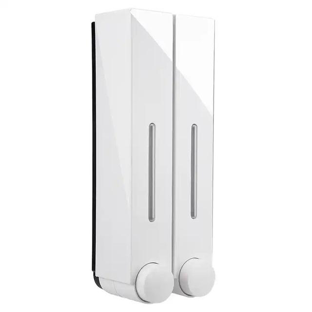 Ручной дозатор мыла Настенный дозатор геля для рук с гвоздями Контейнеры для жидкости Ванная комната Отель Душ Дозатор жидкого шампуня