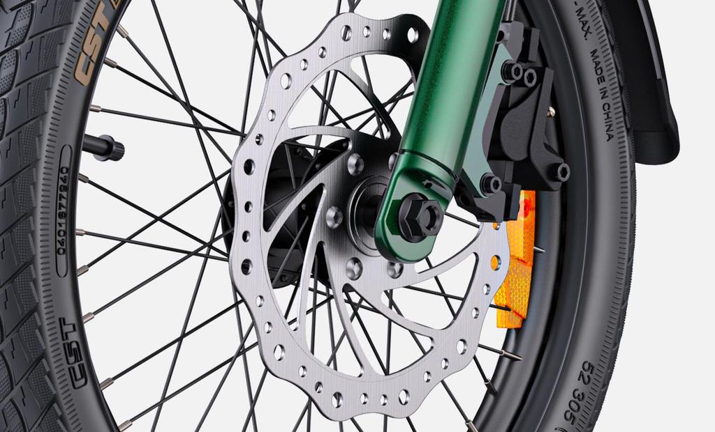 Electric Bicycle Engwe Zip 16" Tire 250W Motor Foldable Urban Commuter Electric Bike 36V 10Ah Hydraulic Disc Brakes Max Range 80Km 7 Speed