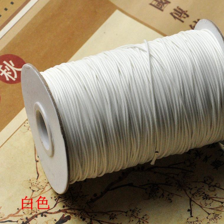 Материал для ожерелья и браслета, ювелирные аксессуары, разноцветная вощеная веревка, 200 ярдов в рулоне вощеной нити, плетеная проволочная веревка своими руками