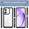 For OPPO A60 5G Case For OPPO A60 5G Cover Funda Clear PC + TPU Silicone Shockproof Protective Phone Back Cover For OPPO A60 5G