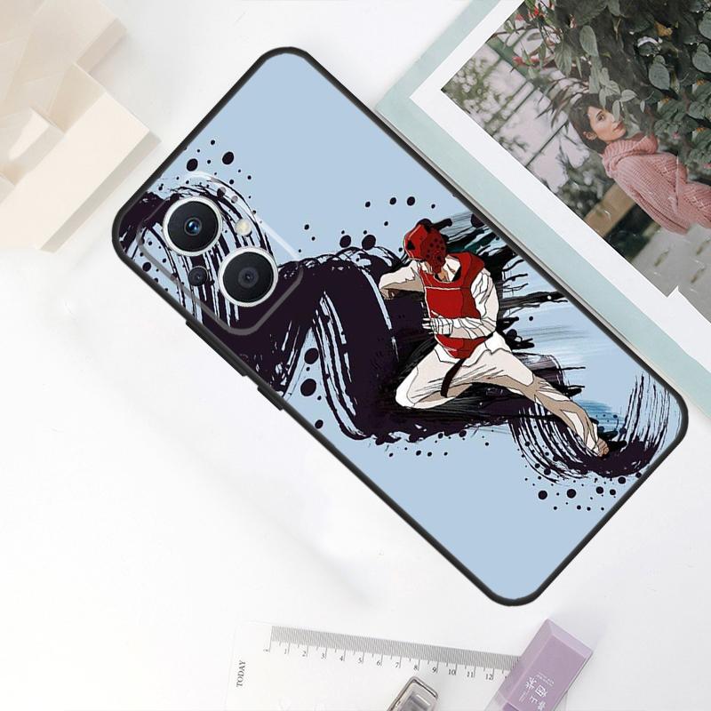 Чехол в стиле Кунг-фу Тхэквондо для OPPO Reno 10 Pro 11 F 8T 4Z 5Z 4 5 6 7 8 Lite OPPO Find X5 X6 Pro X2 X3 Lite