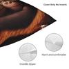 Punch Monkey Sticker Funny And Trendy Cartoon Monkey Pillow Case Morden Pillow Cover Soft Pillowcases For Chair Sofa Home Decor