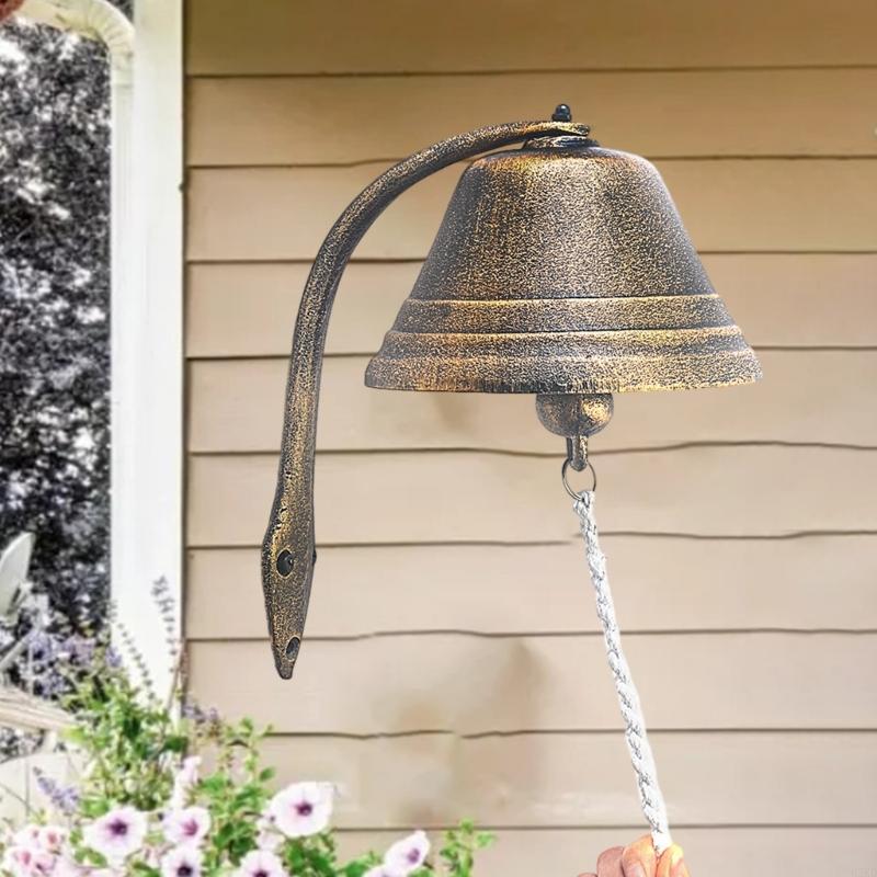 62KD Художественные уличные металлические колокольчики для украшения двора, входных ворот, устойчивые к погодным условиям