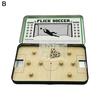 Travel Wooden Board Game Baseball Rugby Flick Soccer Knuckle Dice Game Multi-Players Interactive Desk