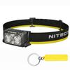 Nitecore NU25 MCT 400 Lumens Ultra Lightweight Multiple Color Temperature Outdoor Headlamp USB-C Rechargeable Headlight Tag (Normal Headband)