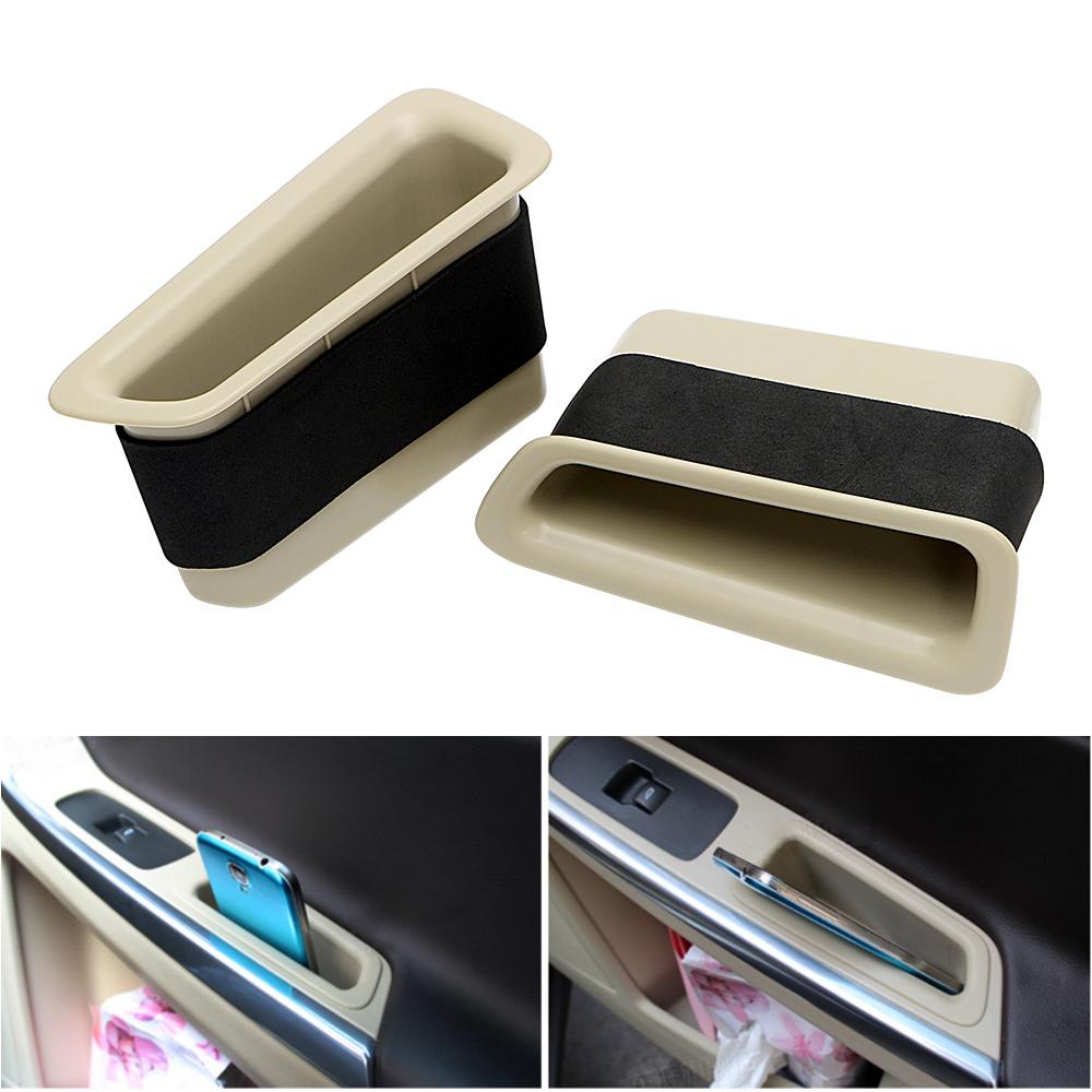 Phone Holder Stand Door Storage Barrel For Volvo xc60 Stowing Tidying Car Storage Box Car Organizer Container