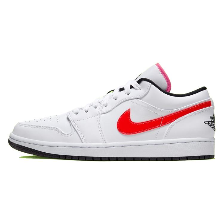 Jordan 1 Низкий Белый Мультиколор CW7009-100