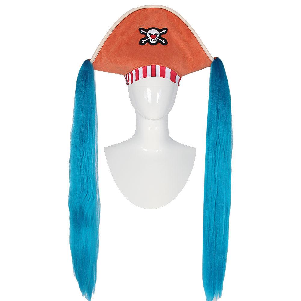 Костюм для косплея Багги из One Piece из смесовой хлопковой ткани для фанатов аниме