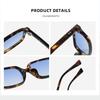 Vintage Square Sunglasses Women For Men Luxury Brand Designer Sun Glasses Punk Popular Classic Rivet Outdoor Shades Uv400