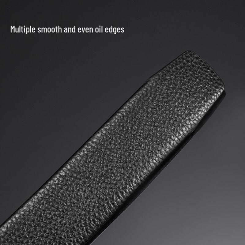 ZIPPO Мужской кожаный ремень с автоматической пряжкой