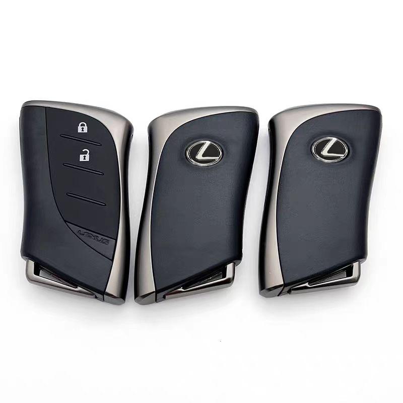 KM8 Car Remote Key Emblem Sticker Aluminum Keys Decoration Decal For Lexus F SPORT ES RX NX LS UX LM LBX GX LC RZ IS CT GS RC NX300