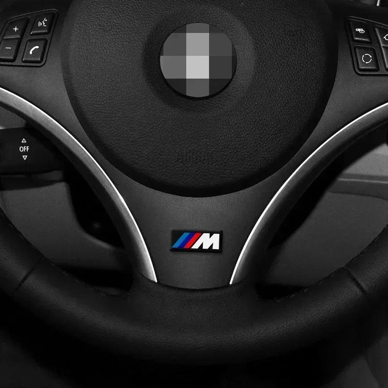 2025 E46 x5 10pc Car Interior Sticker Car steering wheel sticker For bmw M Sticker X1 X3 X4 X5 X6 X7 e46 e90 f20 e60 e39 f10 Car