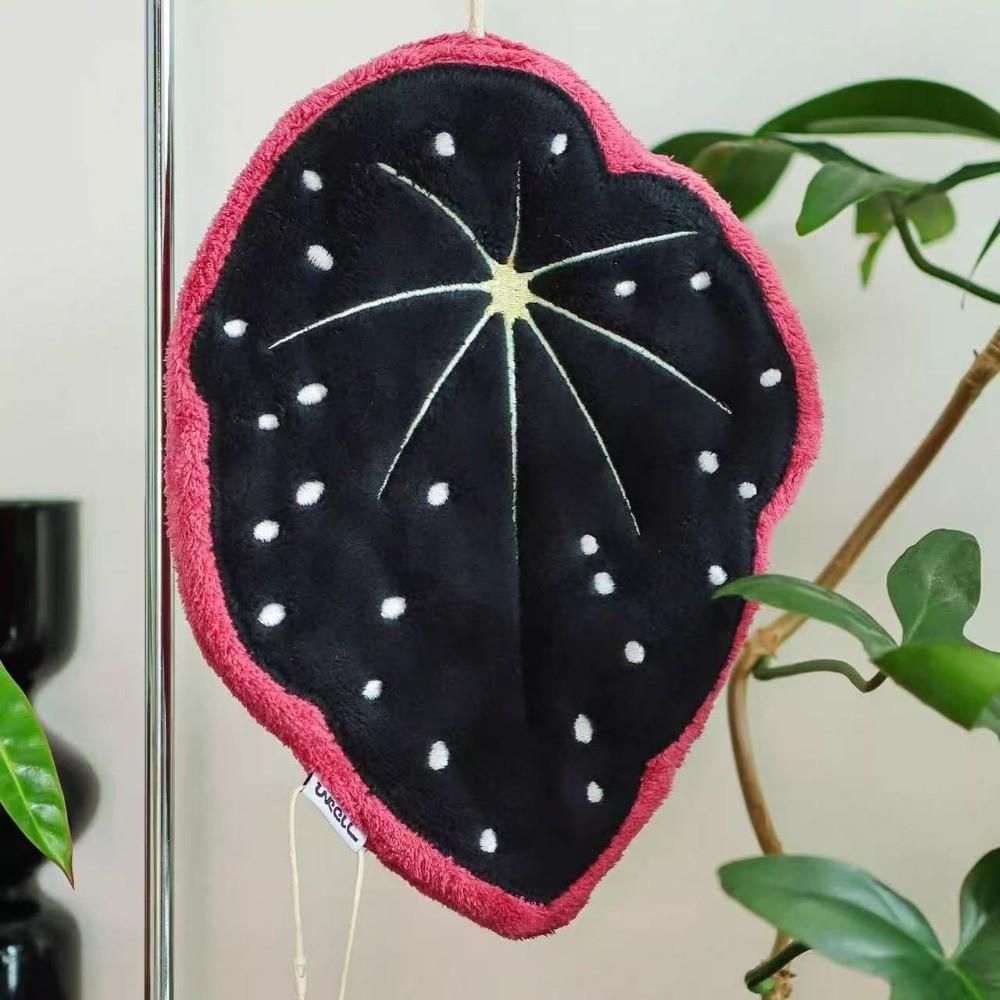 1Pcs New Style Hand Towel Home Convenient Hanging Double-layer Thickened Speed Dry Absorbent Hand Cloth Kitchen And Bathroom