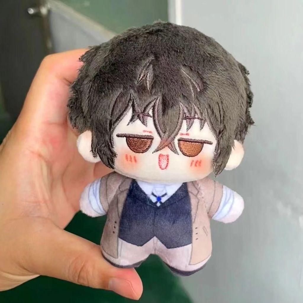 Плюшевая кукла Osamu Dazai из аниме «Bungo Stray Dogs» с вышитыми деталями для детей и коллекционеров