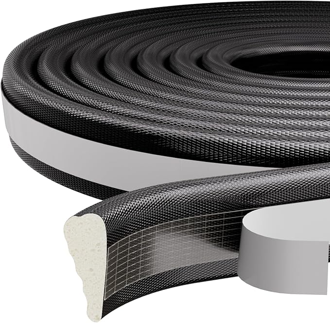 2M Window Seal Strip Foam Sound Insulation Door Bottom Windproof Strip Door Window Gap Insect Proof Acoustic Foam Filler Strip