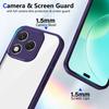 Для Honor 600 Lite Прозрачный противоударный чехол с усиленными углами для Honor600 Lite 600lite Противоударная матовая крышка с силиконовым краем